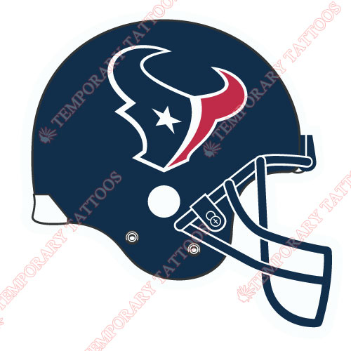 Houston Texans Customize Temporary Tattoos Stickers NO.538